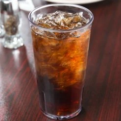 GET Enterprises GET 8822-1-CL Spektrum 22 Oz. Clear Customizable SAN Plastic Tumbler - 72/Case