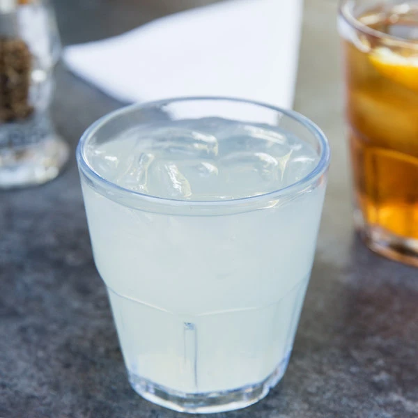 GET Enterprises GET 9955-1-CL Bahama 5.5 Oz. Clear Customizable SAN Plastic Tumbler - 72/Case 1 GET Enterprises GET 9955-1-CL Bahama 5.5 Oz. Clear Customizable SAN Plastic Tumbler - 72/Case