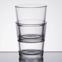 Libbey 15769 Restaurant Basics 12 Oz. Customizable Stackable Rocks / Double Old Fashioned Glass - 24/Case -Vidivi shop 1029393