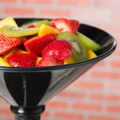 GET Enterprises GET SW-1419-BK 48 Oz. Black SAN Plastic Super Martini Glass - 3/Case -Vidivi shop 1125289