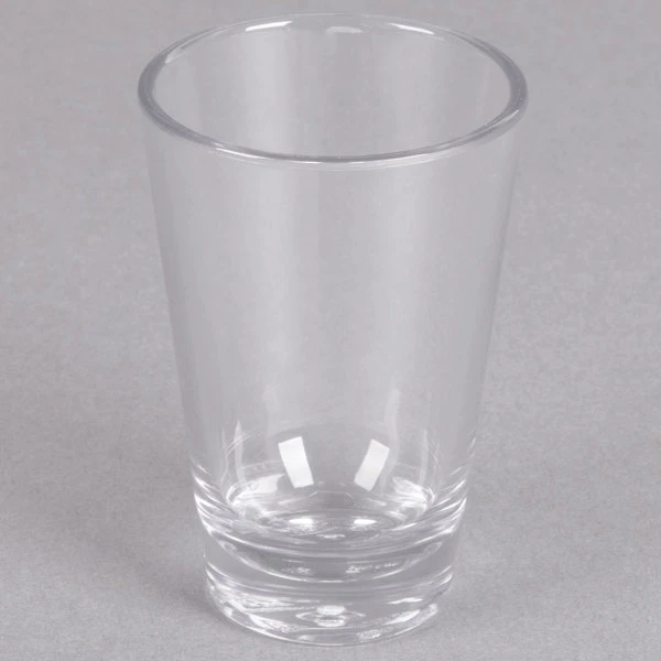 Carlisle 560307 Alibi 3 Oz. SAN Plastic Shooter / Dessert Shot Glass - 24/Case 2 Carlisle 560307 Alibi 3 Oz. SAN Plastic Shooter / Dessert Shot Glass - 24/Case - Image 2