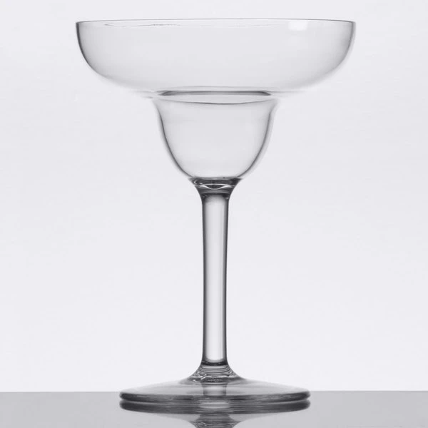 Thunder Group PLTHMR009C 9 Oz. Plastic Margarita Glass 2 Thunder Group PLTHMR009C 9 Oz. Plastic Margarita Glass - Image 2