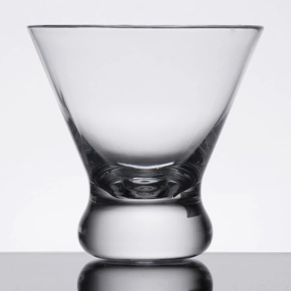 Thunder Group PLTHCG008C 8 Oz. Plastic Cocktail Glass 2 Thunder Group PLTHCG008C 8 Oz. Plastic Cocktail Glass - Image 2