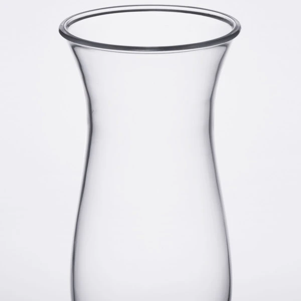 Thunder Group PLTHHC024C 24 Oz. Plastic Hurricane Glass 4 Thunder Group PLTHHC024C 24 Oz. Plastic Hurricane Glass - Image 4