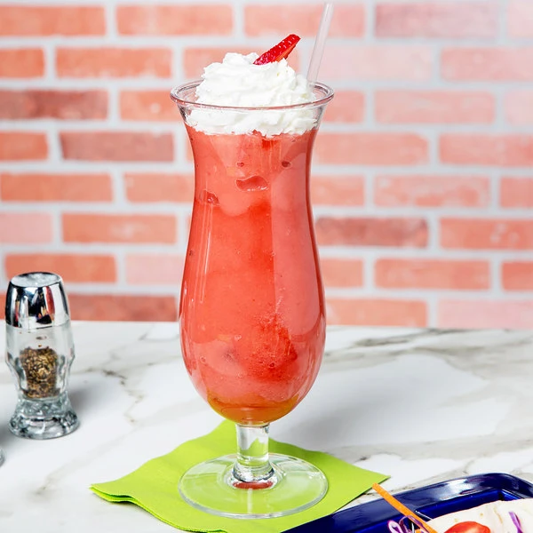 Thunder Group PLTHHC024C 24 Oz. Plastic Hurricane Glass 1 Thunder Group PLTHHC024C 24 Oz. Plastic Hurricane Glass