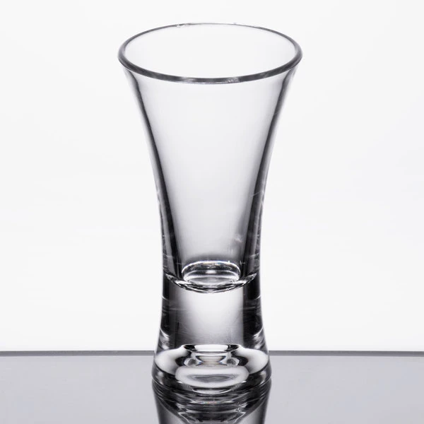 Thunder Group PLTHSG002AC 2 Oz. Plastic Flaired Shooter / Dessert Shot Glass 3 Thunder Group PLTHSG002AC 2 Oz. Plastic Flaired Shooter / Dessert Shot Glass - Image 3