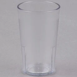 Cambro 500P2152 Colorware 5.2 Oz. Clear Customizable SAN Plastic Tumbler - 24/Case -Vidivi shop 1196841