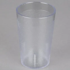 Carlisle 550607 Stackable 9.5 Oz. Clear SAN Plastic Tumbler - 72/Case -Vidivi shop 1200484