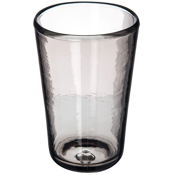 Carlisle MIN544218 Mingle 16 Oz. Smoke Tritan Plastic Beverage Glass - 12/Case 3 Carlisle MIN544218 Mingle 16 Oz. Smoke Tritan Plastic Beverage Glass - 12/Case - Image 3