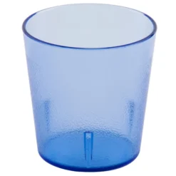 Cambro 900P2401 Colorware 9.7 Oz. Slate Blue Customizable SAN Plastic Tumbler - 24/Case -Vidivi shop 1274051
