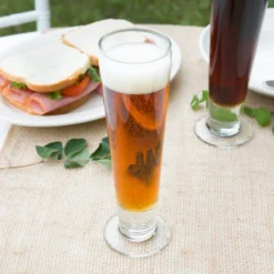 Libbey 3823 Catalina 14 Oz. Customizable Tall Footed Pilsner Glass - 24/Case 5 Libbey 3823 Catalina 14 Oz. Customizable Tall Footed Pilsner Glass - 24/Case -Vidivi shop 1358413