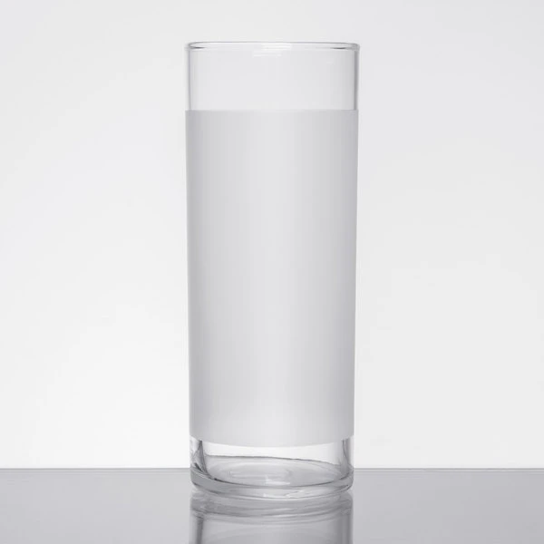 Libbey 96/11680 12 Oz. Frosted Clear Lip Zombie Glass - 48/Case 2 Libbey 96/11680 12 Oz. Frosted Clear Lip Zombie Glass - 48/Case - Image 2