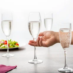 Chef & Sommelier E6250 Grand Cépages 8 Oz. Customizable Flute Glass By Arc Cardinal - 24/Case -Vidivi shop 1409149