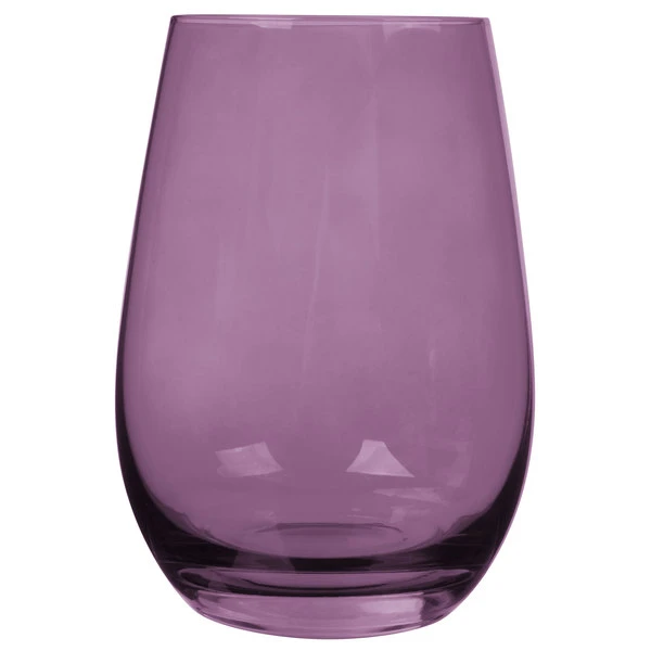 Stolzle S3528112E Elements 16.5 Oz. Purple Stemless Wine Glass / Tumbler - 24/Case 2 Stolzle S3528112E Elements 16.5 Oz. Purple Stemless Wine Glass / Tumbler - 24/Case - Image 2