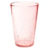 GET Enterprises GET 2216-1-R Tahiti 16 Oz. Red Customizable SAN Plastic Tumbler - 72/Case