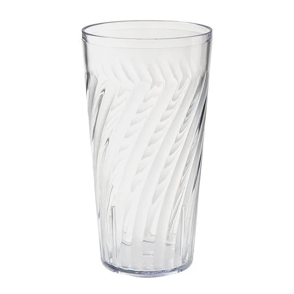 GET Enterprises GET 2221-1-CL Tahiti 20 Oz. Clear Customizable SAN Plastic Tumbler - 72/Case 1 GET Enterprises GET 2221-1-CL Tahiti 20 Oz. Clear Customizable SAN Plastic Tumbler - 72/Case