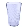 GET Enterprises GET 2224-1-BL Tahiti 24 Oz. Blue Customizable SAN Plastic Tumbler - 72/Case