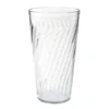 GET Enterprises GET 2232-1-CL Tahiti 32 Oz. Clear Customizable SAN Plastic Tumbler - 72/Case