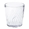 GET Enterprises GET 2209-1-CL Tahiti 9 Oz. Clear Customizable SAN Plastic Tumbler - 72/Case