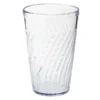 GET Enterprises GET 2212-1-CL Tahiti 12 Oz. Clear Customizable SAN Plastic Tumbler - 72/Case
