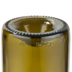 Libbey 97282 16 Oz. Customizable Dark Olive Repurposed Wine Bottle Tumbler - 12/Case -Vidivi shop 1473336