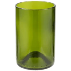 Libbey 97287 12 Oz. Customizable Green Repurposed Wine Bottle Tumbler - 12/Case -Vidivi shop 1473487