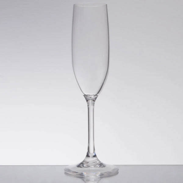 Carlisle 564407 Alibi 6 Oz. Plastic Champagne Flute - 24/Case 2 Carlisle 564407 Alibi 6 Oz. Plastic Champagne Flute - 24/Case - Image 2