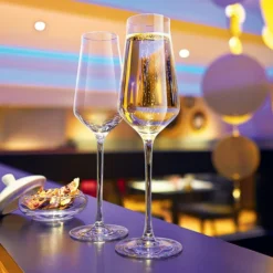 Chef & Sommelier J8907 Reveal' Up 8 Oz. Customizable Soft Flute Glass By Arc Cardinal - 24/Case -Vidivi shop 1589700