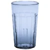 Cambro NT10401 Newport 10 Oz. Slate Blue Customizable SAN Plastic Tumbler - 36/Case