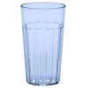 Cambro NT12401 Newport 12.6 Oz. Slate Blue Customizable SAN Plastic Tumbler - 36/Case