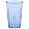 Cambro NT8401 Newport 7.7 Oz. Slate Blue Customizable SAN Plastic Tumbler - 36/Case