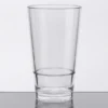GET Enterprises GET S-14-CL Revo 14 Oz. Customizable SAN Plastic Stackable Mixing Glass - 24/Case