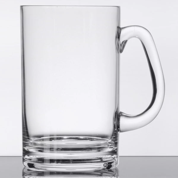 GET Enterprises GET SW-1464-CL 20 Oz. Customizable Tritan Plastic Beer Mug - 24/Case 2 GET Enterprises GET SW-1464-CL 20 Oz. Customizable Tritan Plastic Beer Mug - 24/Case - Image 2
