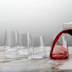 Stolzle 1590022T Power 18 Oz. Stemless Wine Glass - 6/Pack -Vidivi shop 1713356