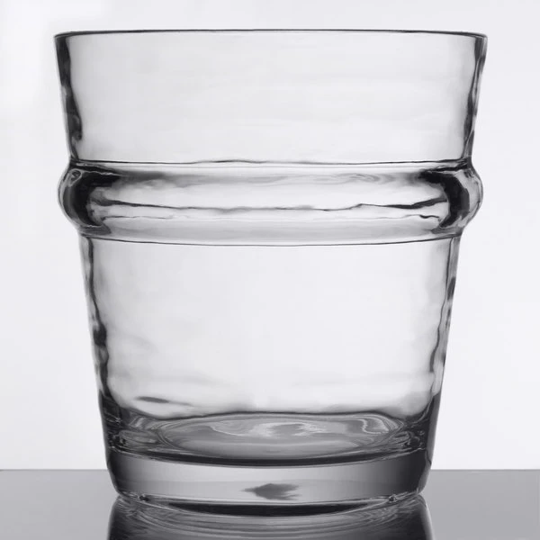 Libbey 92430 Infinium Wake 12 Oz. Tritan Plastic Stackable Double Rocks / Old Fashioned Glass - 12/Case 2 Libbey 92430 Infinium Wake 12 Oz. Tritan Plastic Stackable Double Rocks / Old Fashioned Glass - 12/Case - Image 2