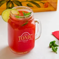 Acopa Rustic Charm 16 Oz. Drinking Jar / Mason Jar With Handle - 12/Case -Vidivi shop 1789486