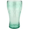 GET Enterprises GET 1132-JC Bell 32 Oz. Jade Coca-Cola® SAN Plastic Soda Glass - 72/Case