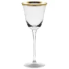 10 Strawberry Street Windsor 6 Oz. Gold Band White Wine Glass - 4/Pack