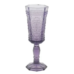 10 Strawberry Street Vatican 4 Oz. Amethyst Champagne Flute - 6/Pack