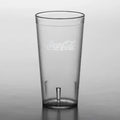 Carlisle 52203550A Stackable 20 Oz. Clear Coca-Cola® SAN Plastic Tumbler - 72/Case -Vidivi shop 1850431