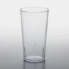 GET Enterprises GET 6616-1-CL 16 Oz. Clear Customizable SAN Plastic Pebbled Tumbler - 72/Case