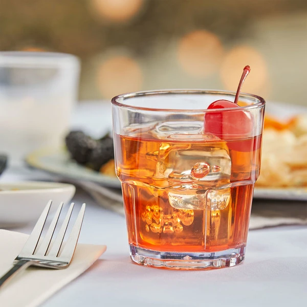 GET Enterprises GET 9907-1-CL Bahama 7 Oz. Clear Customizable SAN Plastic Tumbler - 72/Case 1 GET Enterprises GET 9907-1-CL Bahama 7 Oz. Clear Customizable SAN Plastic Tumbler - 72/Case