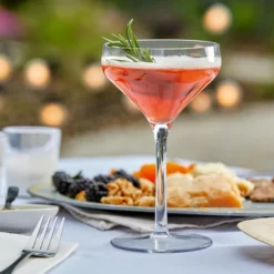 Libbey 92452 Infinium Prism 8 Oz. Tritan Plastic Coupe Glass - 12/Case