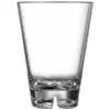 Arcoroc E6134 Outdoor Perfect 10 Oz. Clear SAN Plastic Rocks / Old Fashioned Glass By Arc Cardinal - 36/Case