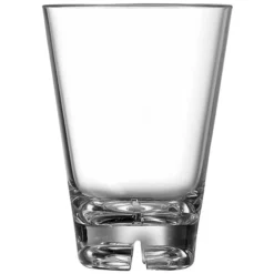 Arcoroc E6134 Outdoor Perfect 10 Oz. Clear SAN Plastic Rocks / Old Fashioned Glass By Arc Cardinal - 36/Case