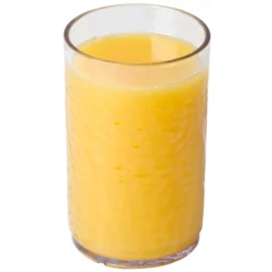 Carlisle 550807 Pebble Optic 8 Oz. Clear SAN Plastic Tumbler - 6/Pack -Vidivi shop 1983853