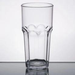 Carlisle 581407 Louis 14 Oz. Clear SAN Plastic Tumbler - 4/Pack -Vidivi shop 1984119