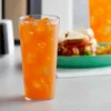 Carlisle 522407 Stackable 24 Oz. Clear SAN Plastic Tumbler - 6/Pack