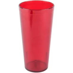 Carlisle 522410 Stackable 24 Oz. Ruby SAN Plastic Tumbler - 6/Pack -Vidivi shop 1984218