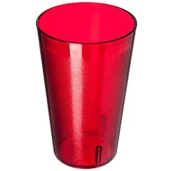 Carlisle 523210 Stackable 32 Oz. Ruby SAN Plastic Tall Tumbler - 3/Pack -Vidivi shop 1984226